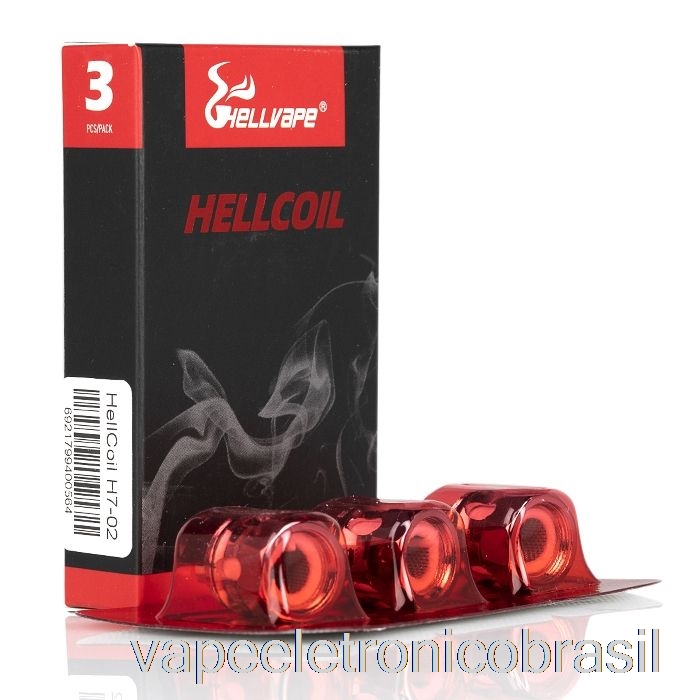 Vape Recarregável Hellvape Fat Coelho Substituição Malha Bobinas 0.2ohm Malha H7-02 Bobinas